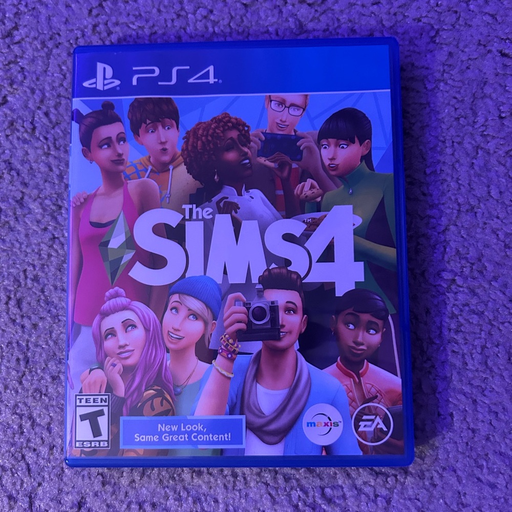 Sony PS4 The Sims 4 - Blue Case
